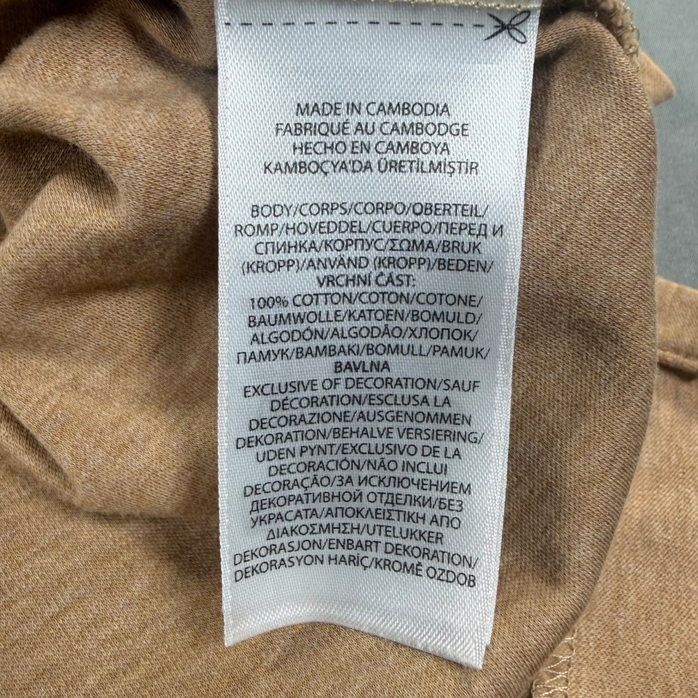 Polo Ralph Lauren Classic Fit Polo Shirt Mens XXL Beige Heather Cotton Pony - Picture 5 of 9